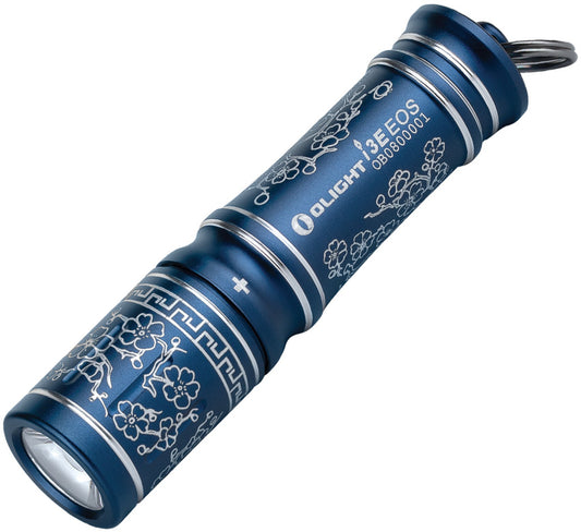 i3E Flashlight Blue Porcelain