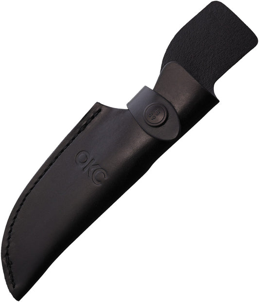 Caper Black Leather Sheath