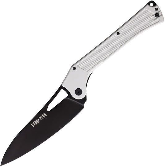 Camp Plus EDC Linerlock Wht CP LARGE KNIFE OD WHITE TC