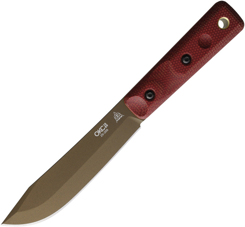 XL Hunter Fixed Blade Red Mic