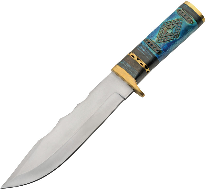 Oceans Blue Fixed Blade