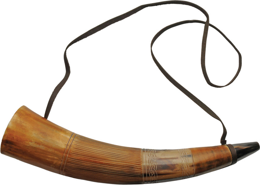 Blowing War Horn