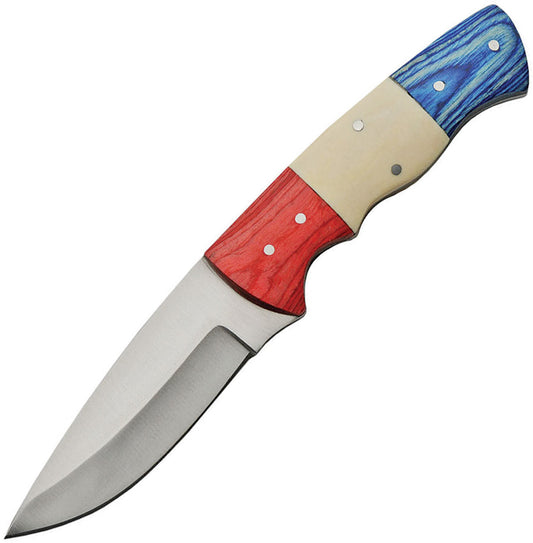 Fixed Blade Red White Blue 203383