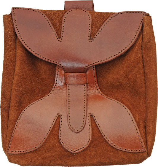 Large Medieval Pouch Brown HS-4466BR