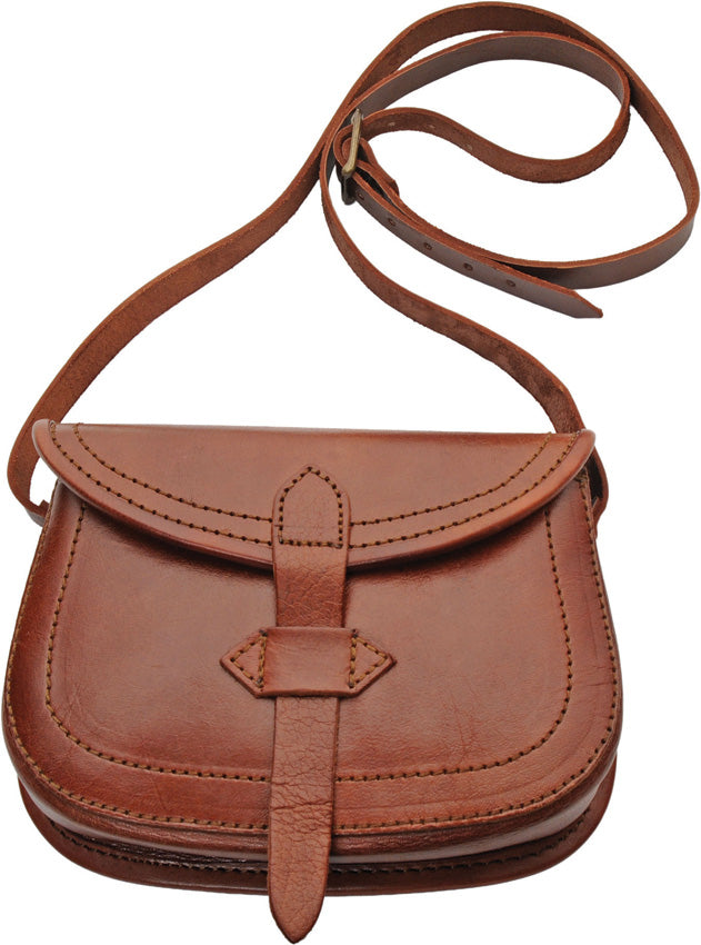 Shoulder Bag Brown Leather HS-4470