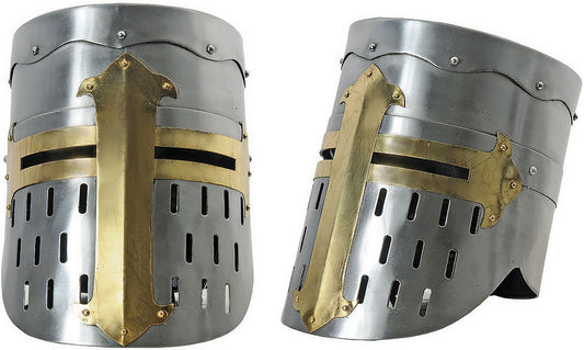 Flat Top Crusader Helmet 910977