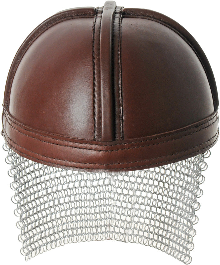Leather Norman Chain Helmet 911000