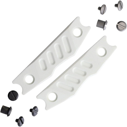 Bison L Scales White G10