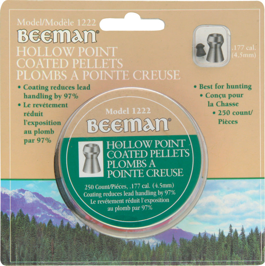 Hollow Point Coated Pellets 1222
