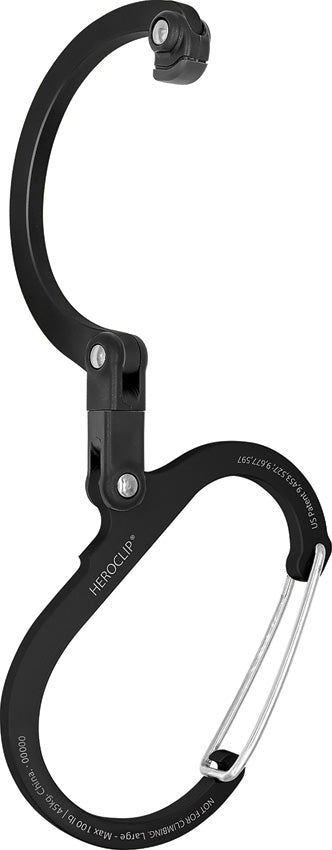 Heroclip Large Stealth Black 210014-010