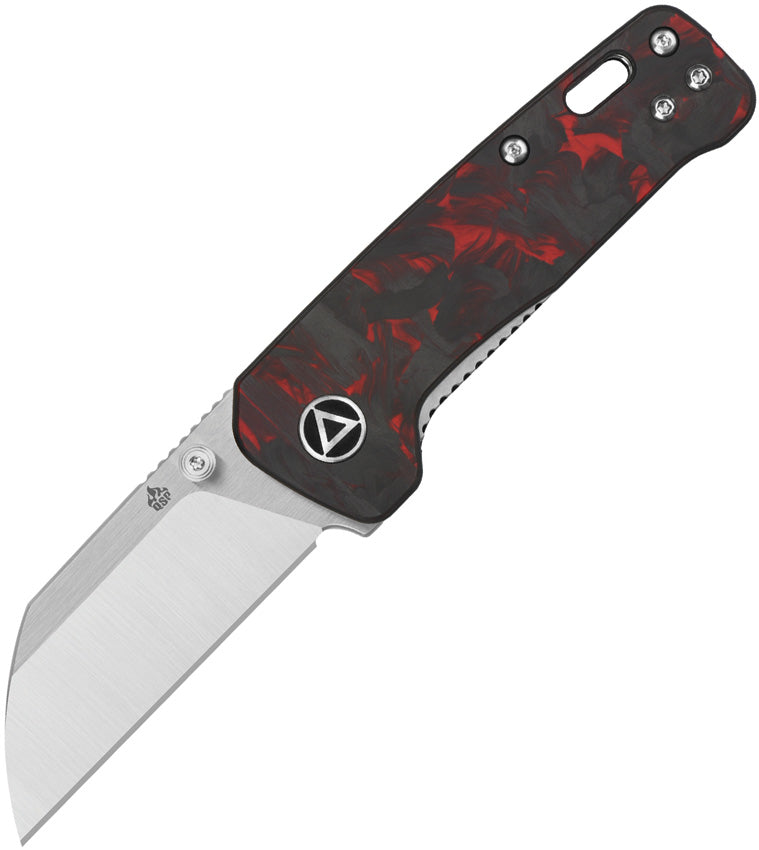 Mini Penguin Linerlock Red CF QS130XS-E1