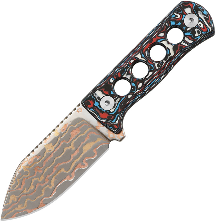 Canary Neck Knife Copper Dam QS141-H