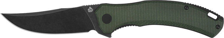 Walrus Linerlock Black Green QS151-C2