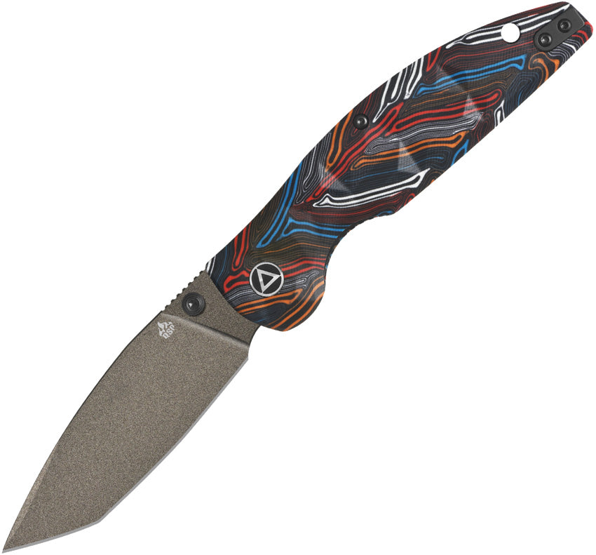 Turtle Punk Linerlock MultiG10 QS158-A2