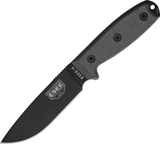 Model 4 Plain Edge ESEE-4P-MB