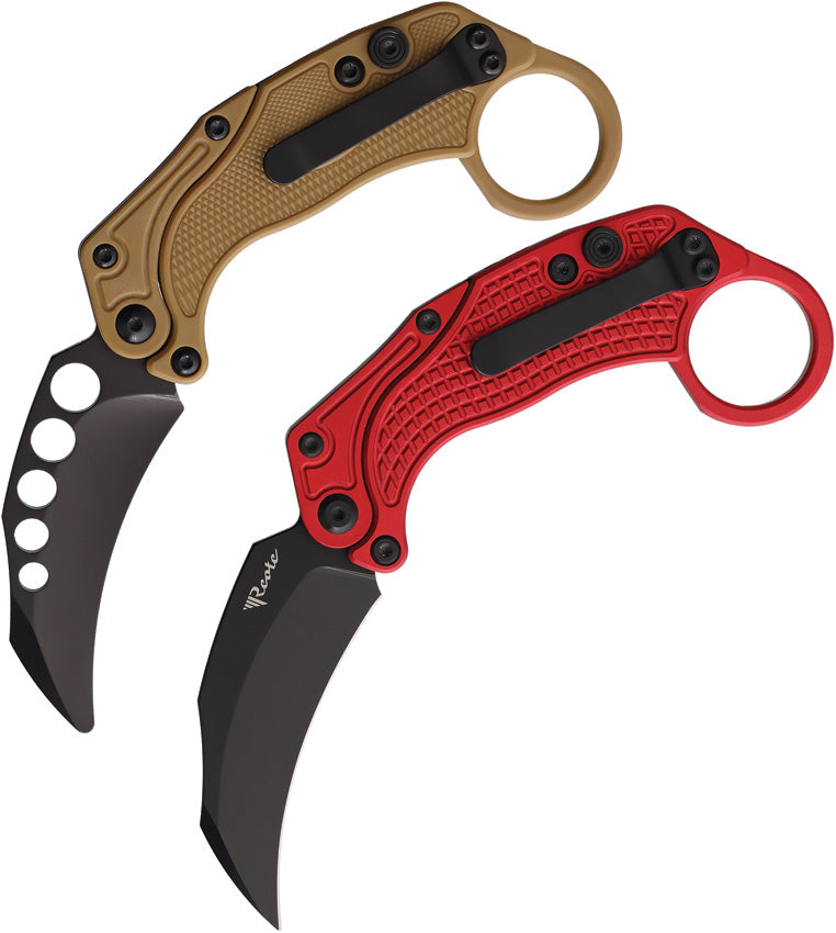 EXO-K Button Lock Red Black PV EXO-K RED BLACK PVD