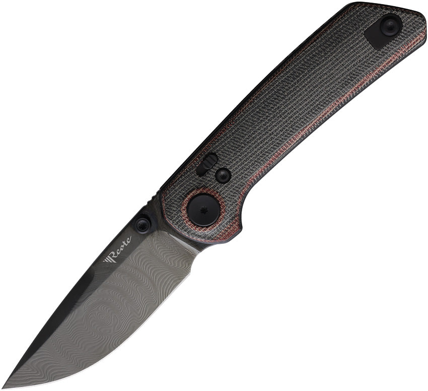 PL-XT Pivot Lock Blk/Red Dam REA206 PL XT RED BLACK MICARTA