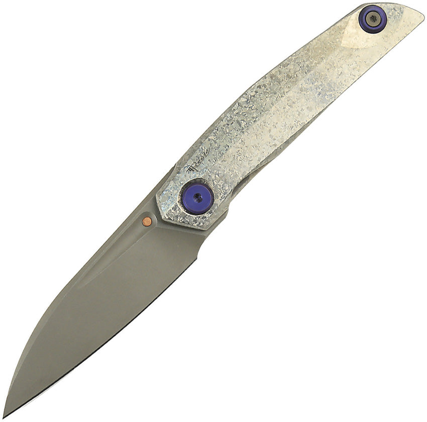 VK Anub Framelock Crystal Ti REA211 VK-ANUB