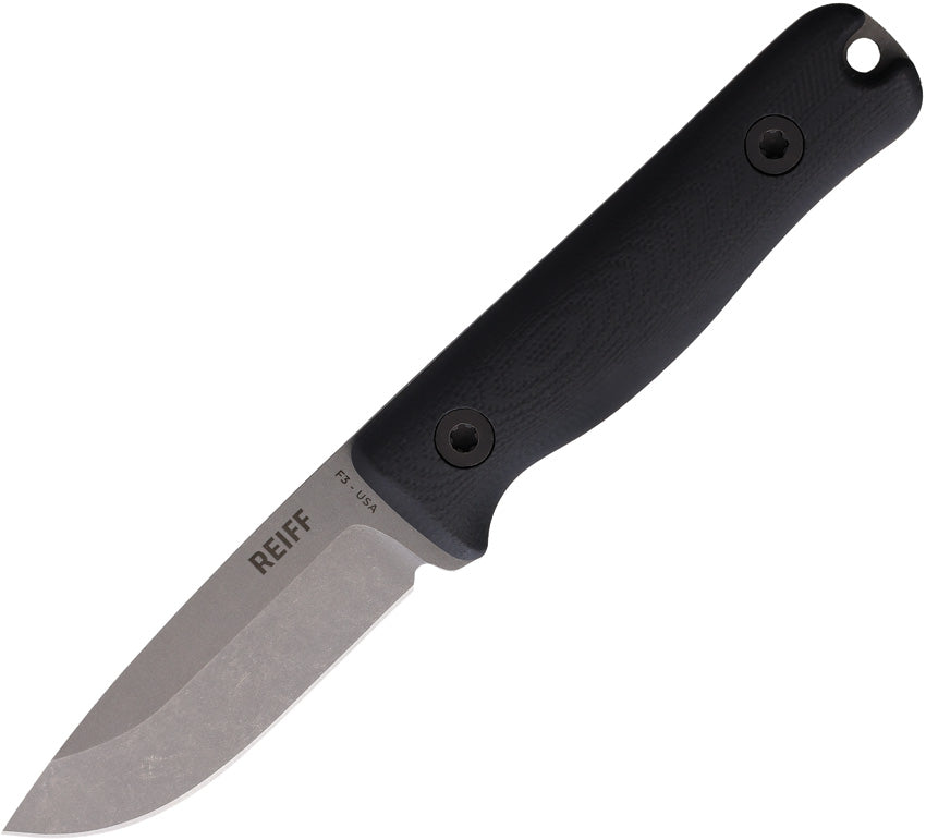 F3 EDC Fixed Blade Black F3019BLGBRCR