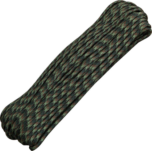 Parachute Cord Woodland Camo C04 - WOODLAND CAMO