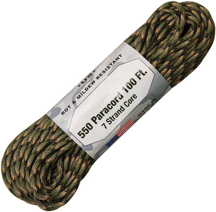 Parachute Cord Forest Camo C28 - FOREST CAMO