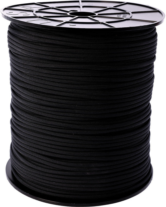 Parachute Cord Black Spool SS01 - BLACK