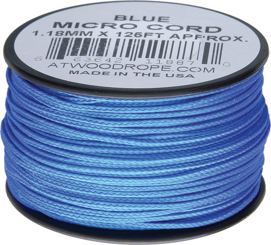 Micro Cord 125ft Blue