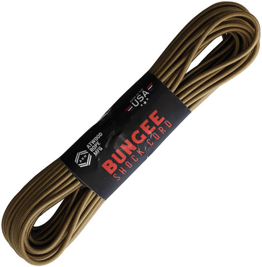 Bungee Shock Cord 50ft Tan
