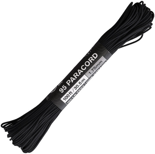 95 Paracord Black
