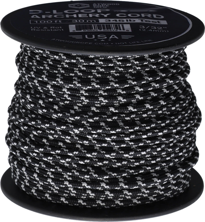 D-Loop Cord Black Glow 100S01 BLACK