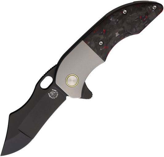 War Pig Framelock RedCF
