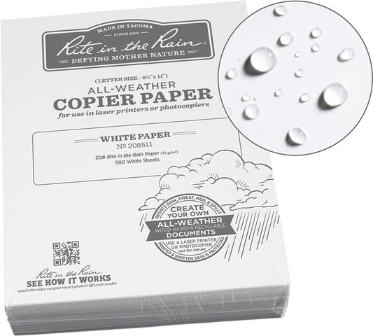 Copier Paper White 500 Sheets