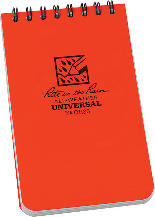 Top Spiral Notebook Orange OR35
