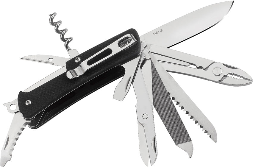M61 Medium Folder Black M61-B