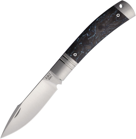 Slip Joint Blue Carbon Fiber