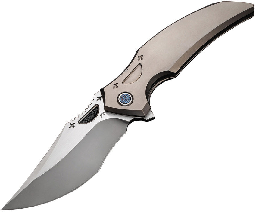 S05 Framelock Gray Ti  S05-P