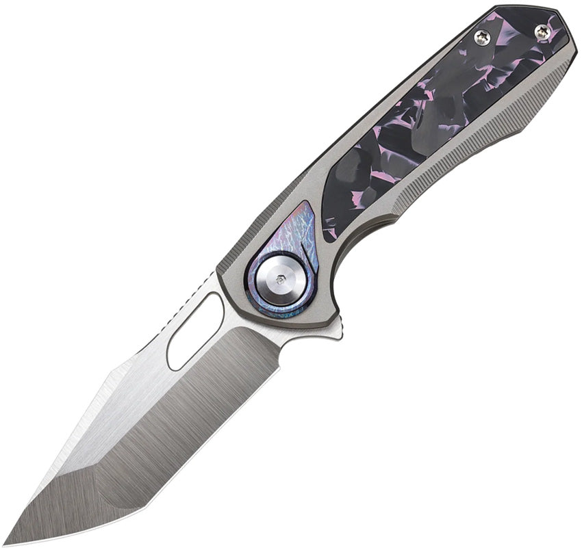 Saker Falcon Button Framelock