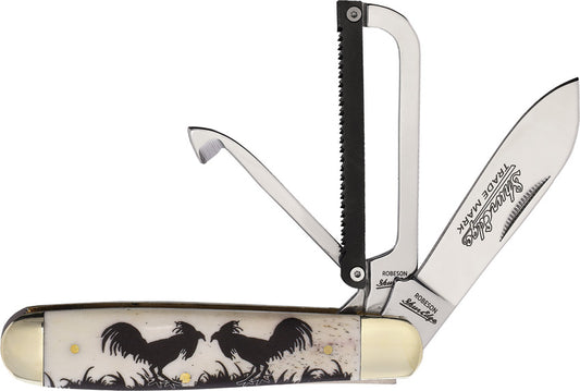Gamecock Folder White Etch