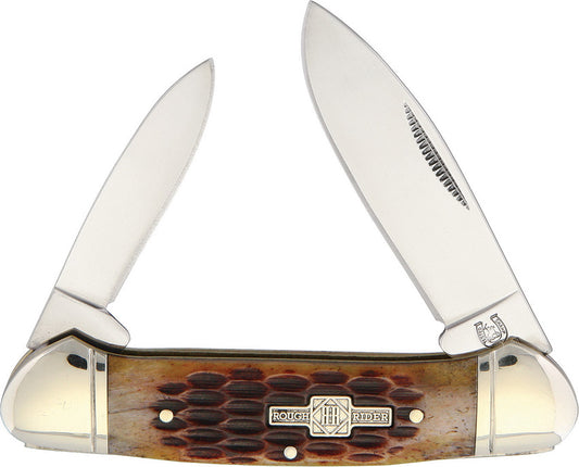Canoe Amber Jigged Bone
