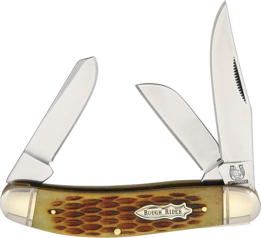 Sowbelly Stockman Amber Bone