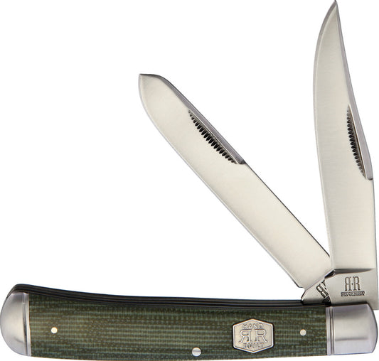 Trapper Green Micarta KB201R / RR1990