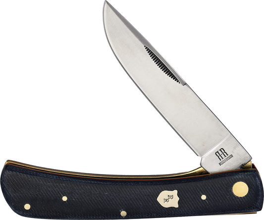Denim Micarta Work Knife