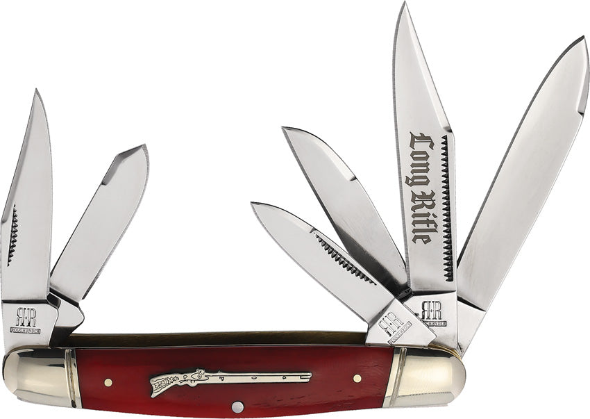 Long Rifle Six Blade Stockman KB601