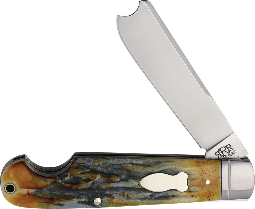 One Arm Razor D2 Stag Bone