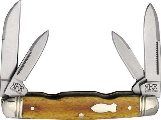 4 blade Congress Tobacco Bone