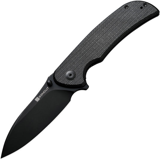 Borzam Linerlock Black Micarta S23077-3