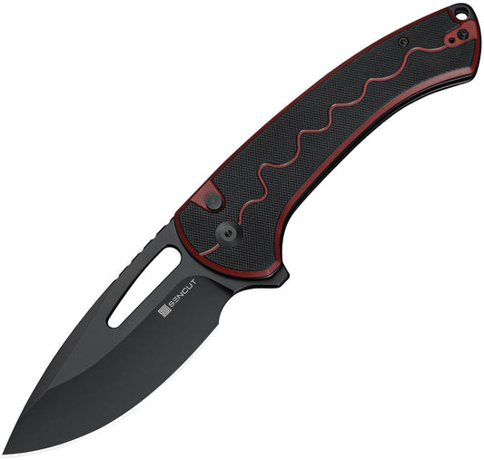 Squiggy Button Lock Red S24082A-3