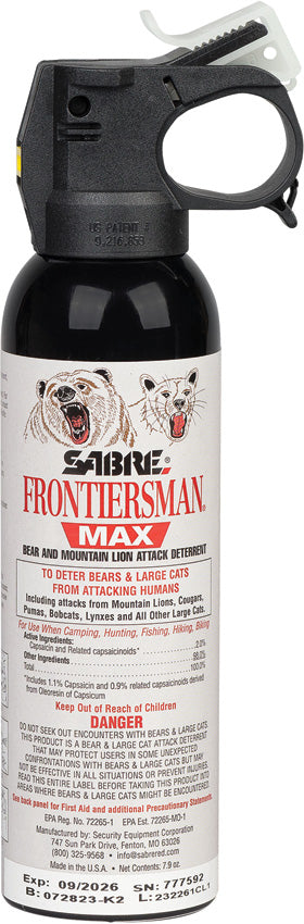 Frontiersman Bear Spray 7.9oz