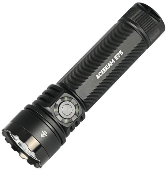 E75 Flashlight Black E75-BLACK-NICHIA