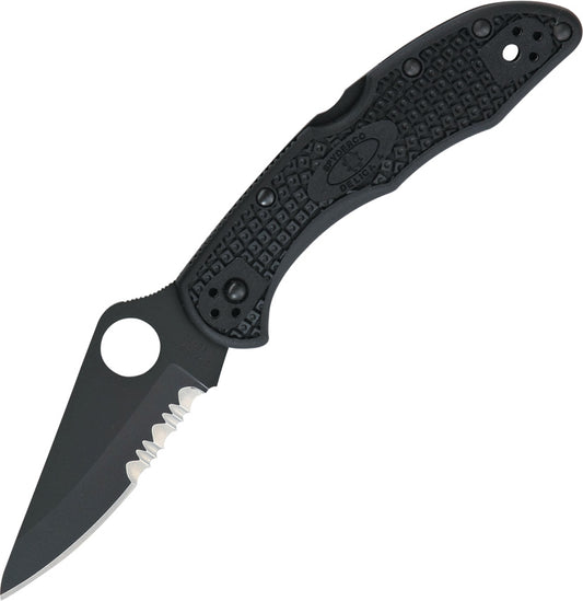 Delica 4 Lockback Black C11PSBBK